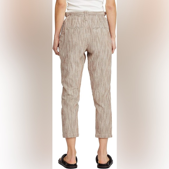 Free People Womens Light at Sunrise Cotton Knit Cropped Pants - Picture 2 of 9